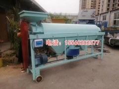 黑龍江綏化水稻脫芒機廠家、水拉稻泥點去除機、220V稻種去芒機圖