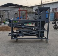 河南三門峽花椒清選篩、時產300Kg/h花椒振動篩、220V花椒篩分機
